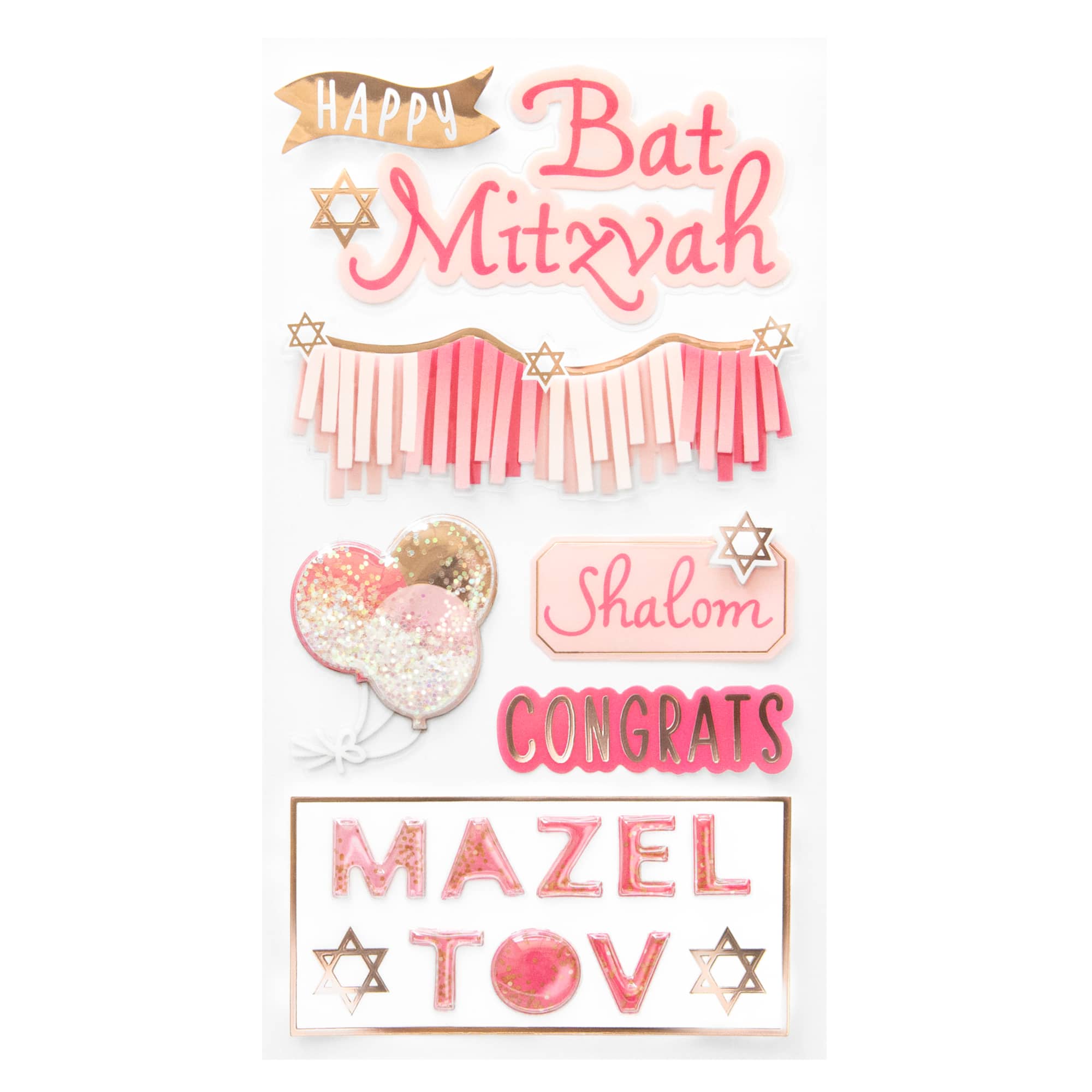 Bat Mitzvah Stickers by Recollections™